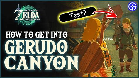 tears of the kingdom gerudo test|gerudo totk puzzle.